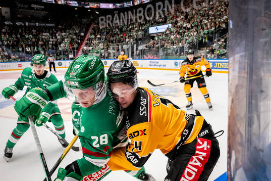Rögles Anton Bengtsson och Luleås Jonas Berglund