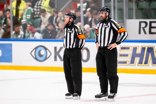 Domare Mikael Holm och Mikael Sjöqvist