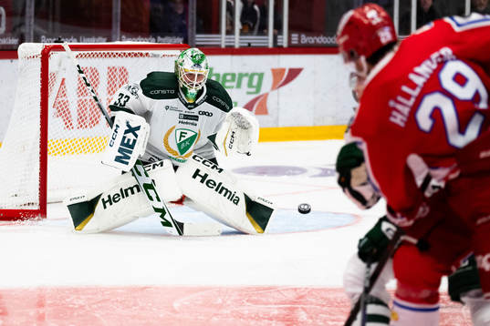 Färjestads målvakt Maxime Lagacé