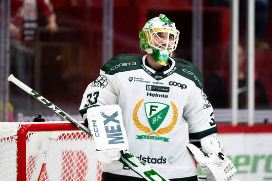 Färjestads målvakt Maxime Lagacé