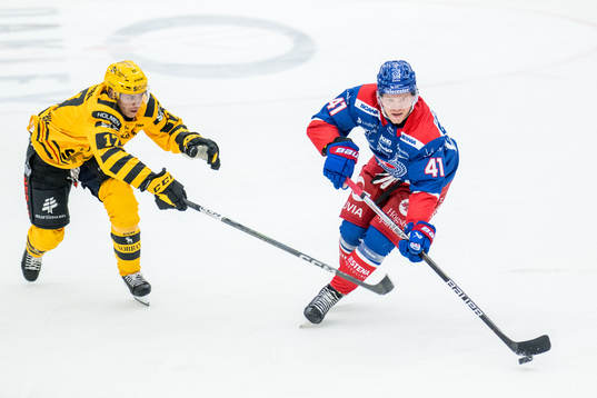 Skellefteås Pär Lindholm och Oskarshamns Johan Johnsson