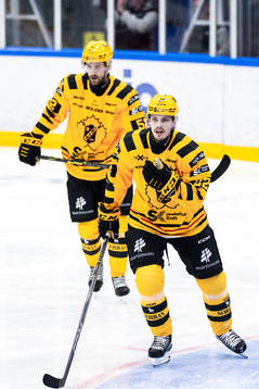 Skellefteås Arvid Lundberg och Jonathan Johnson deppar