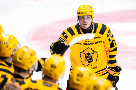 Skellefteås Max Lindholm jublar