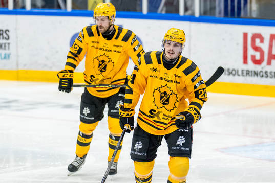 Skellefteås Arvid Lundberg och Jonathan Johnson deppar