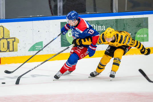 Oskarshamns Rasmus Bengtsson och Skellefteås Zeb Forsfjäll