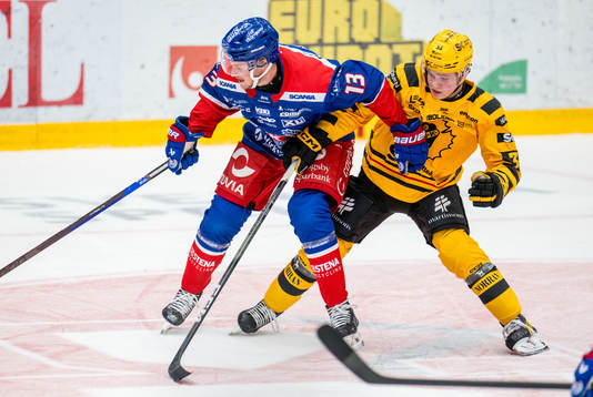 Oskarshamns Rasmus Bengtsson och Skellefteås Zeb Forsfjäll