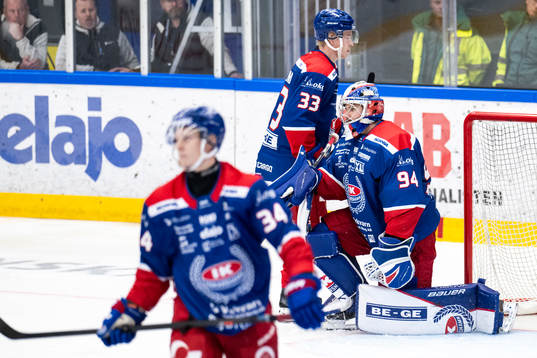 Oskarshamns Oskar Asplund, Olli Palola och Marek Langhamer