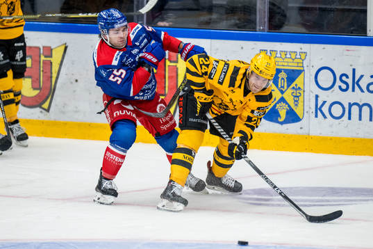 Oskarshamns David Quenneville och Skellefteås Oscar