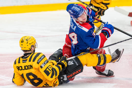 Skellefteås Elias Stenman och Oskarshamns Olli Palola