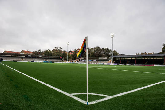 Hörnflagga på Malmö IP