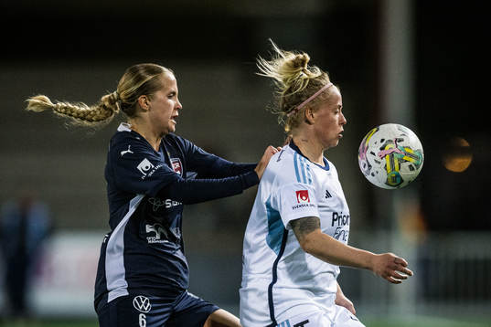 FC Rosengårds Ria Noora Minerva Öling och Djurgårdens
