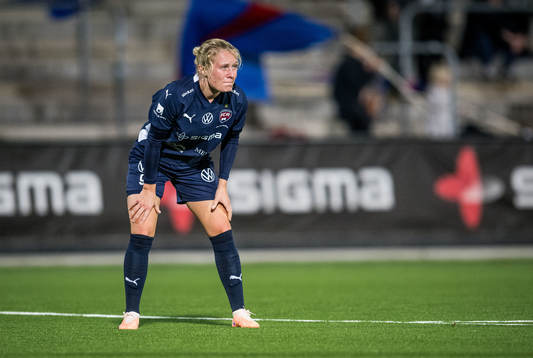 FC Rosengårds Emilia Larsson deppar