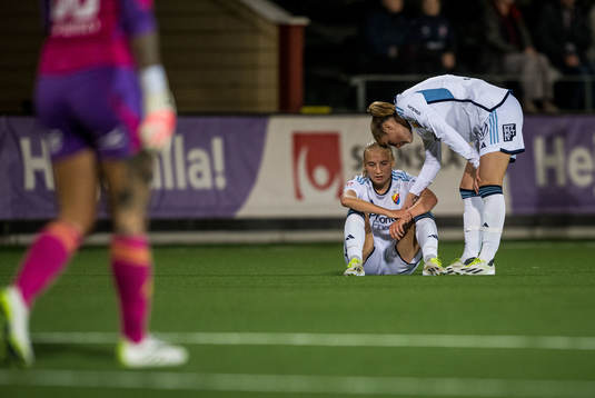 Djurgårdens Stinalisa Johansson deppar