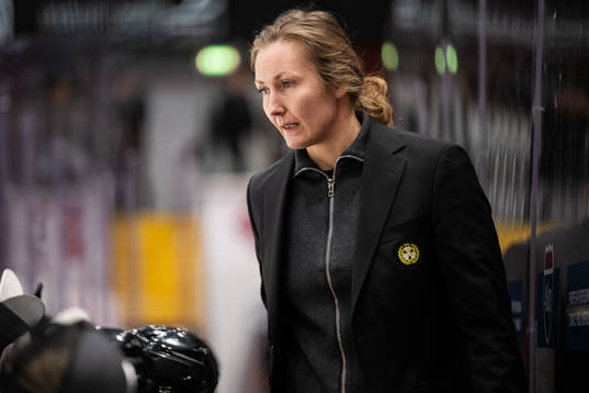 Brynäs assisterande tränare Rosa Lindstedt