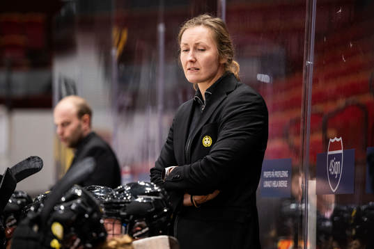 Brynäs assisterande tränare Rosa Lindstedt