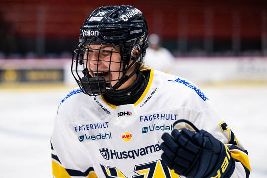 HV71s Elin Svensson jublar