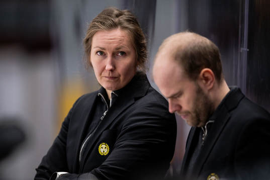 Brynäs assisterande tränare Rosa Lindstedt