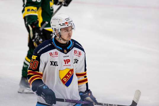 Djurgårdens Oscar Lundin deppar