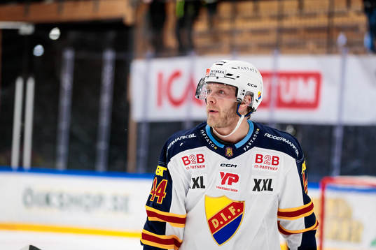 Djurgårdens Olle Liss deppar