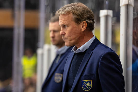 Djurgårdens tränare Johan Garpenlöv deppar