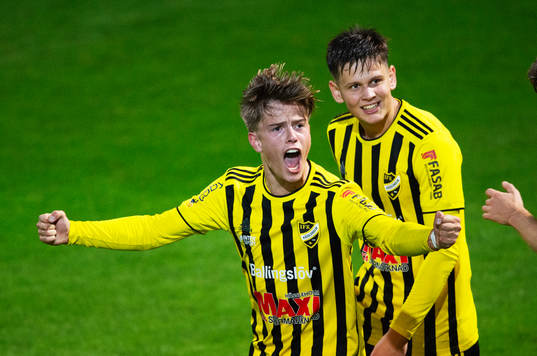 IFK Hässleholms Jussi Tikkanen och Viktor Ahlgren (båda