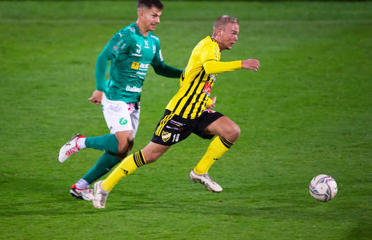 IFK Hässleholms Olle Kjellman Olblad i matchen i div. 2