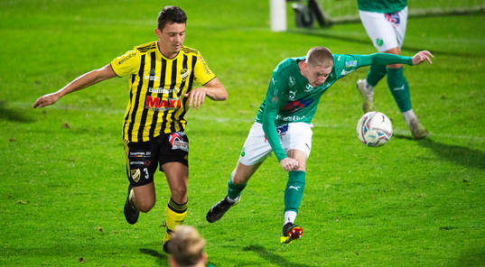 s Oscar Widmark i matchen i div. 2 mellan IFK Hässleholm