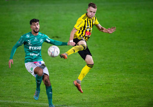 IFK Hässleholms Philip Tobias Berndt i matchen i div. 2