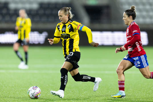 Häckens Filippa Curmark och Vittsjös Katrina Gorry