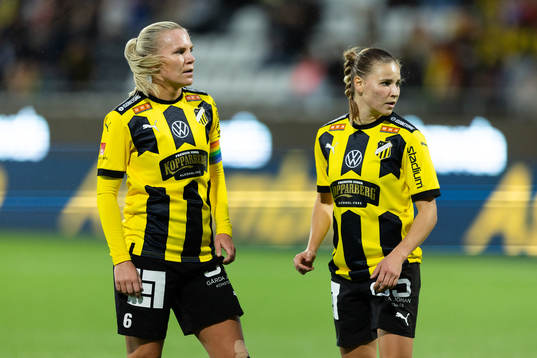 Häckens Josefine Rybrink och Katariina Kosola