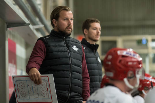 HA74s huvudtränare Martin Andersson