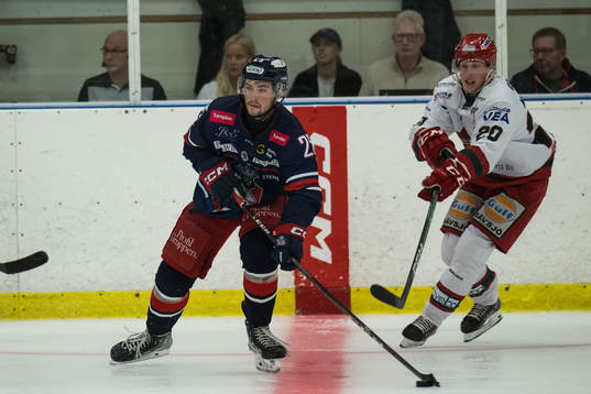 Åsedas Kyle Kaufmann och HA74s Adam Malmberg