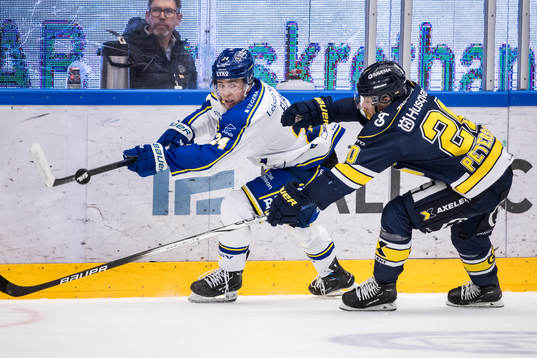 Leksands Arvid Eljas och HV71s André Petersson