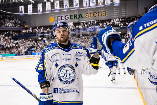 Leksands Lucas Elvenes jublar