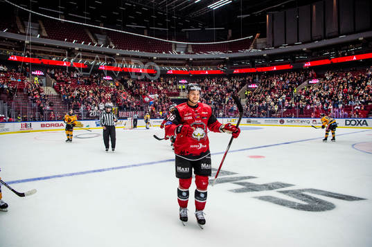 Malmö Redhawks Teemu Kivihalme jublar