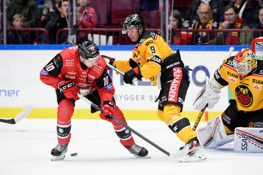 Malmö Redhawks William Von Barnekow och Luleås Ludvig