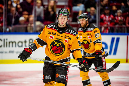 Luleås Pontus Andreasson deppar