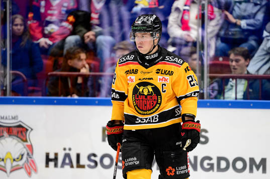 Luleås Erik Gustafsson deppar
