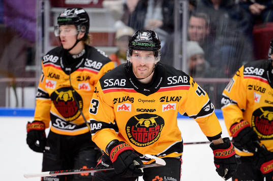 Luleås Oscar Eklind jublar