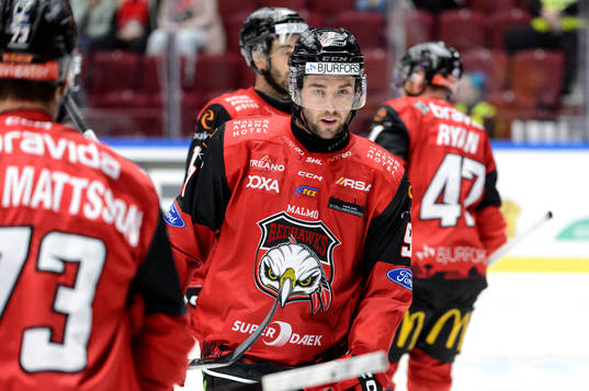 Malmö Redhawks Alan Quine deppar