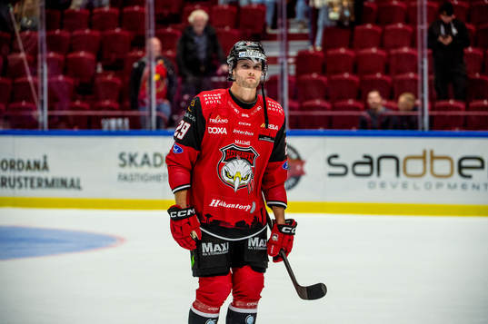 Malmö Redhawks Kim Rosdahl deppar