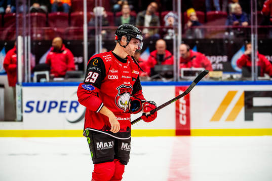 Malmö Redhawks Kim Rosdahl deppar