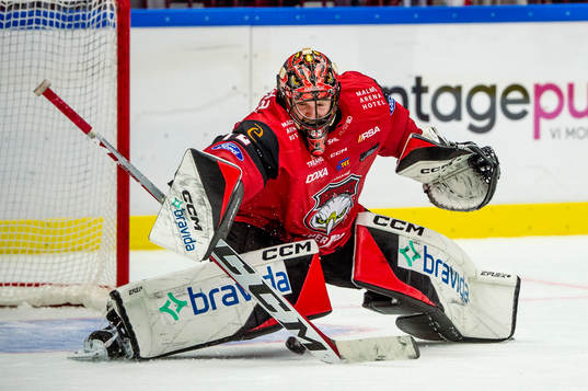 Malmö Redhawks målvakt Daniel Marmenlind