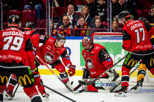 Malmö Redhawks Teemu Kivihalme och Malmö Redhawks