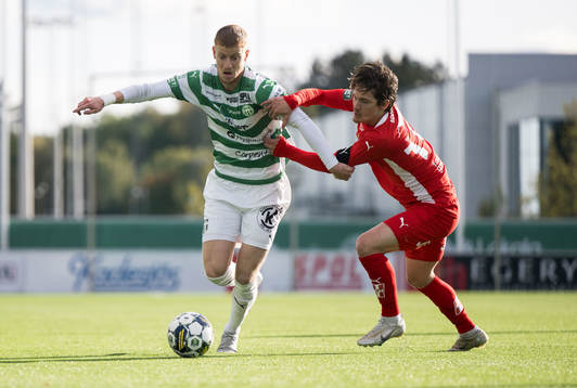 Västerås SKs Daniel Ask och Jönköpings Södras Robin