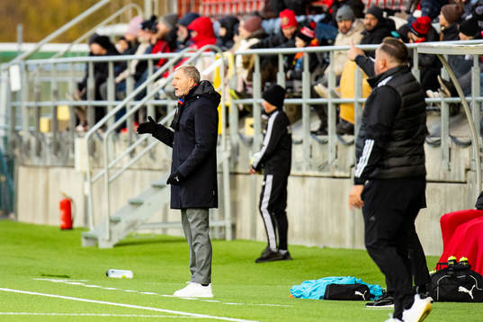 Helsingborgs tränare Stuart Baxter