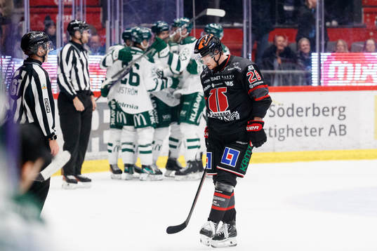Örebros Linus Arnesson deppar