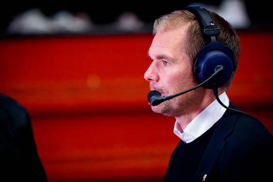Färjestads tränare Thomas Mitell