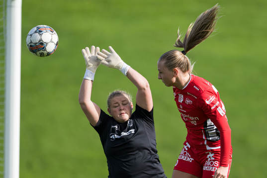 Skepplandas målvakt Ann-Sofi Råneby Johannesson och
