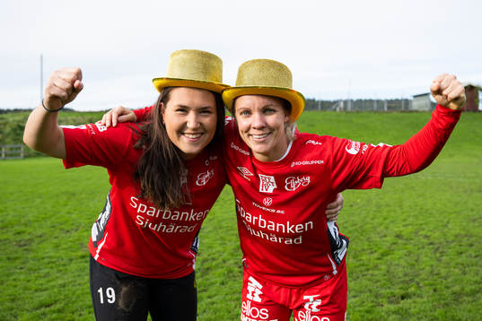 Elfsborgs spelare och ledare firar seriesegern